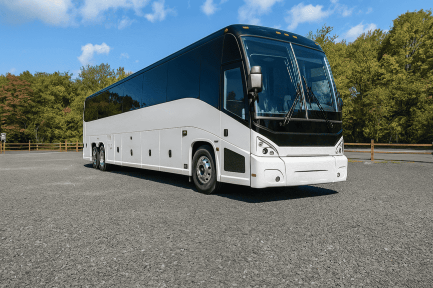 picture of Charter Bus Rental Apex coach bus